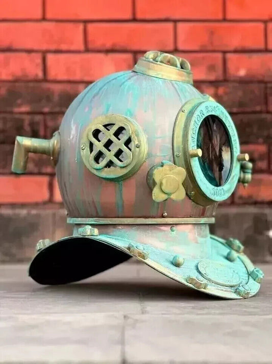Diving Helmet Scuba Mark V Deep Sea Marina Diving Diver 1921 Deep Scuba helmet