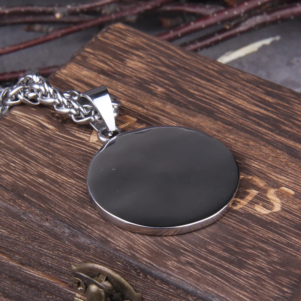 Dropshipping 316L stainless steel Classic Animal Bear Claw Men's Pendant Necklace Viking Bear Amulet Fashion Jewelry