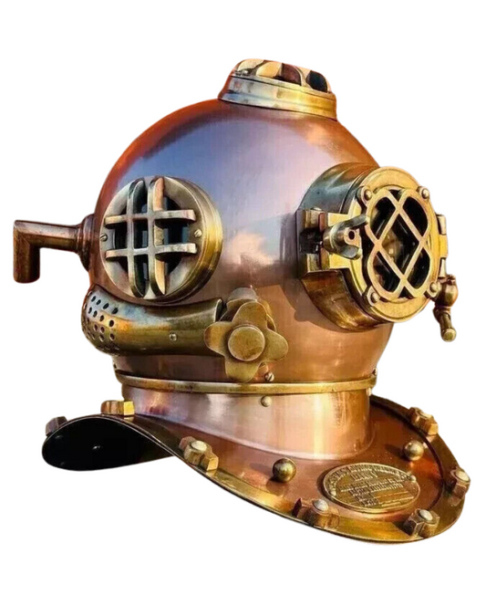18" Scuba Diving Helmet – US Navy Mark V Deep Sea Divers Helmet Replica