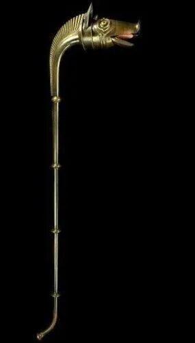 Medieval Celtic Deskford Carnyx 18 Gauge Brass Fully Playable Carnyx for Sale