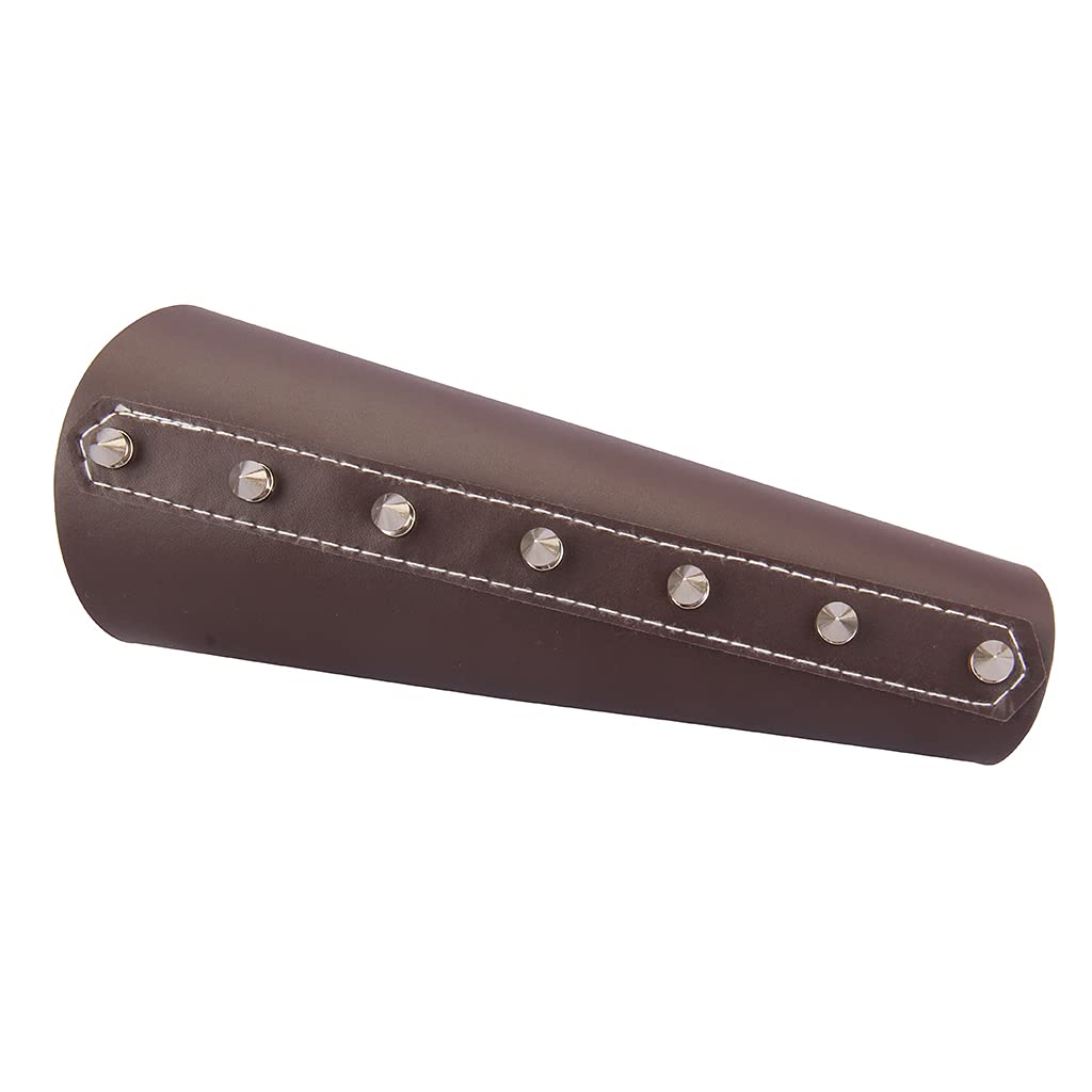 GelConnie Leather Gauntlet Wristband Armor Bracers