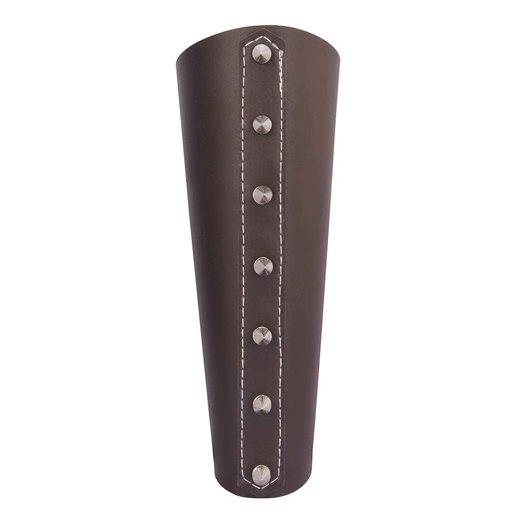 GelConnie Leather Gauntlet Wristband Armor Bracers