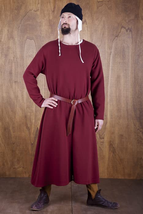 Arming Surcoat Simple Split-Front Viking Tunic