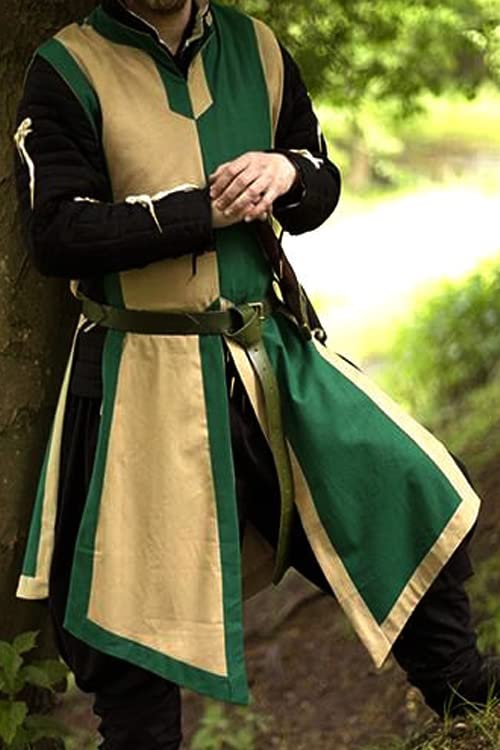 Arming Surcoat Simple Split-Front Viking Tunic