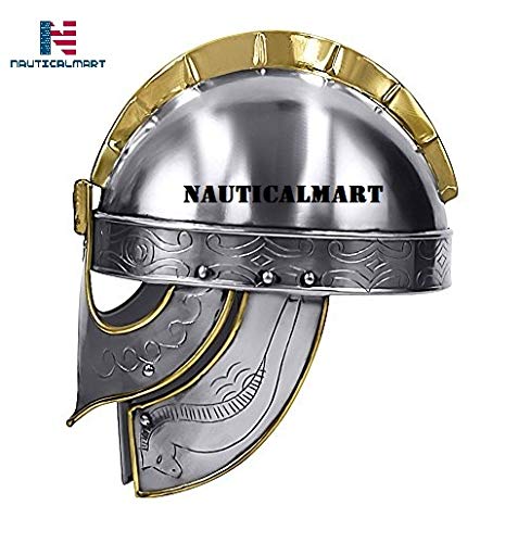 Viking Wolf Ancient Armor Helmet Handcrafted