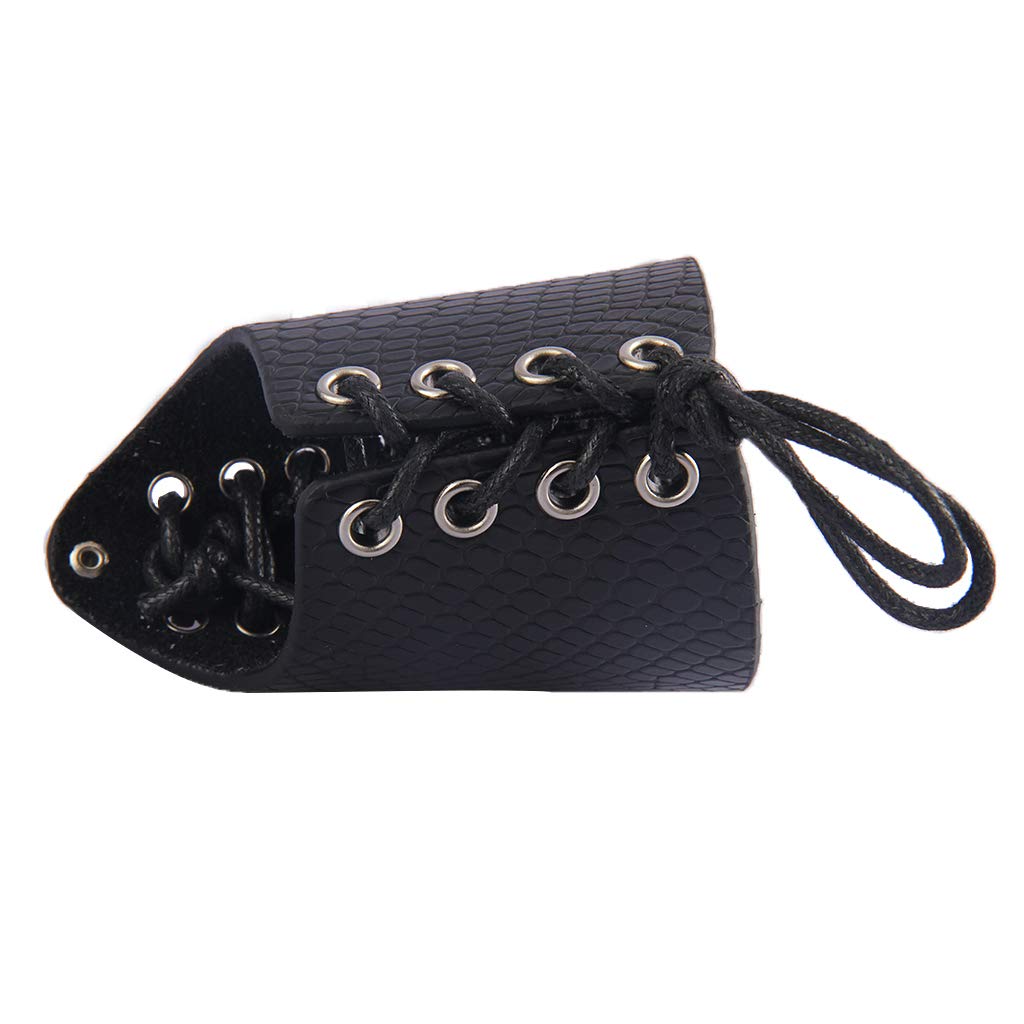 GelConnie Leather Gauntlet Wristband Armor Bracers
