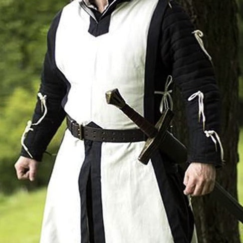 Arming Surcoat Simple Split-Front Viking Tunic