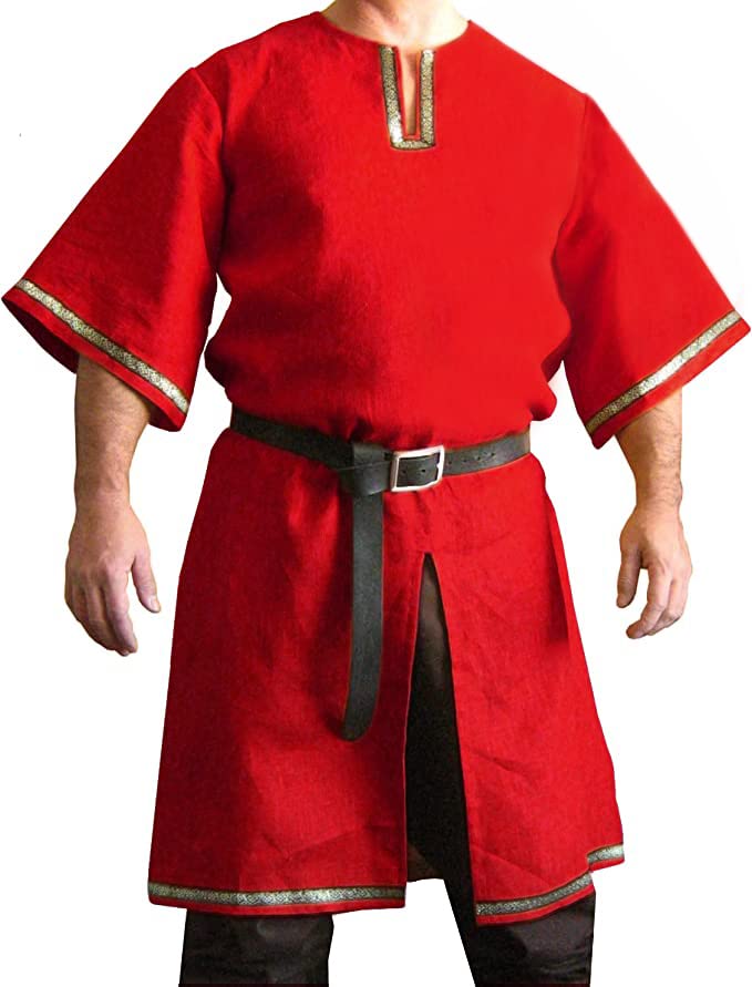 Medieval Knight Viking Tunic Men's Costumes