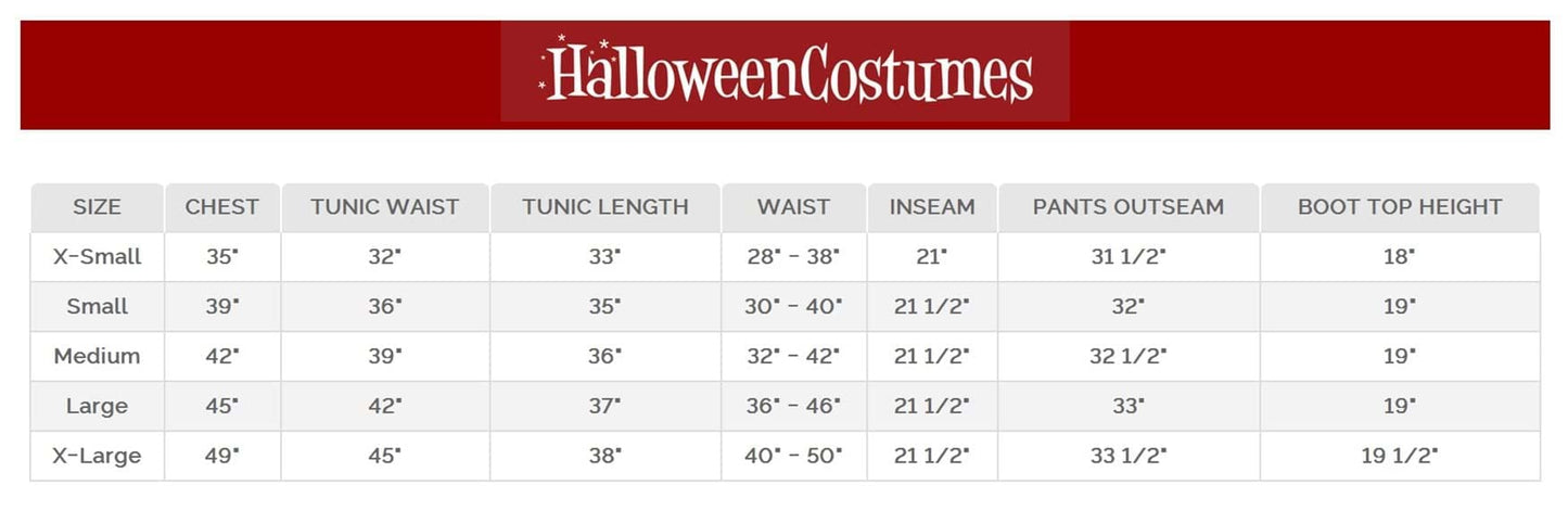 Mens Nordic Viking Costume Full Set