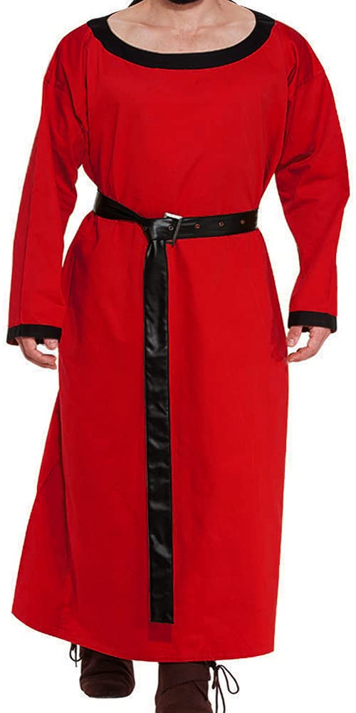 Arming Surcoat Simple Split-Front Viking Tunic