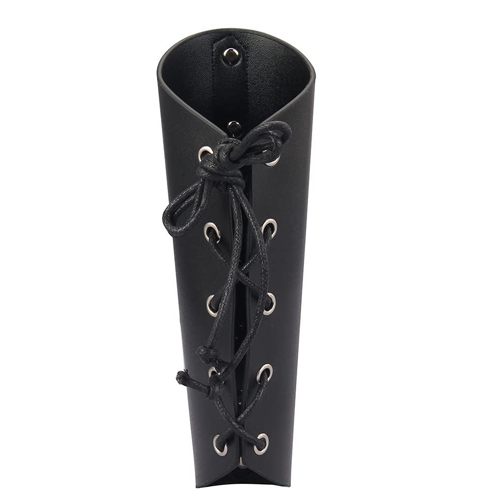 GelConnie Leather Gauntlet Wristband Armor Bracers