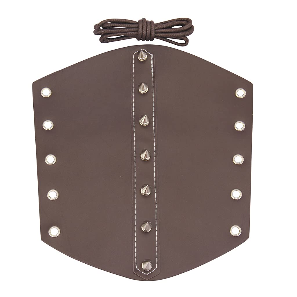 GelConnie Leather Gauntlet Wristband Armor Bracers