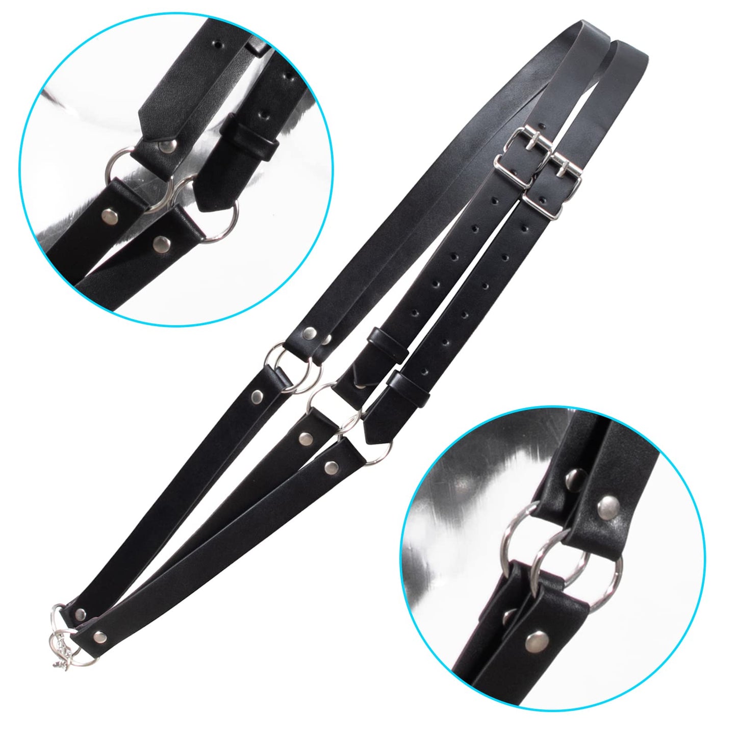 Medieval Knight Leather Belt Shawl
