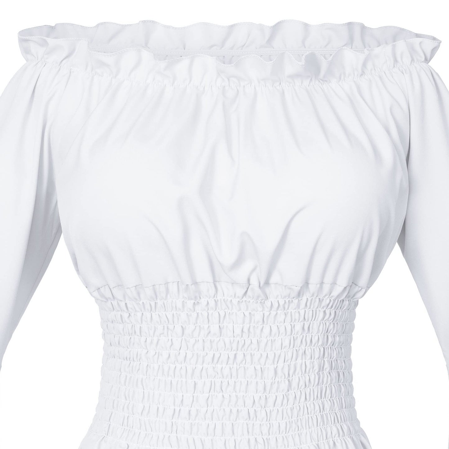 Irtysh Womens Renaissance Victorian Peasant Ruffle