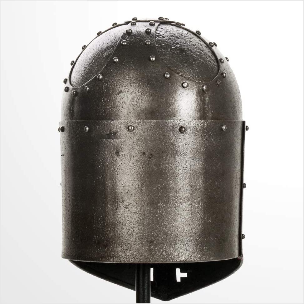 Medieval Spangenhelm/ Segmented Viking Knight Helmet