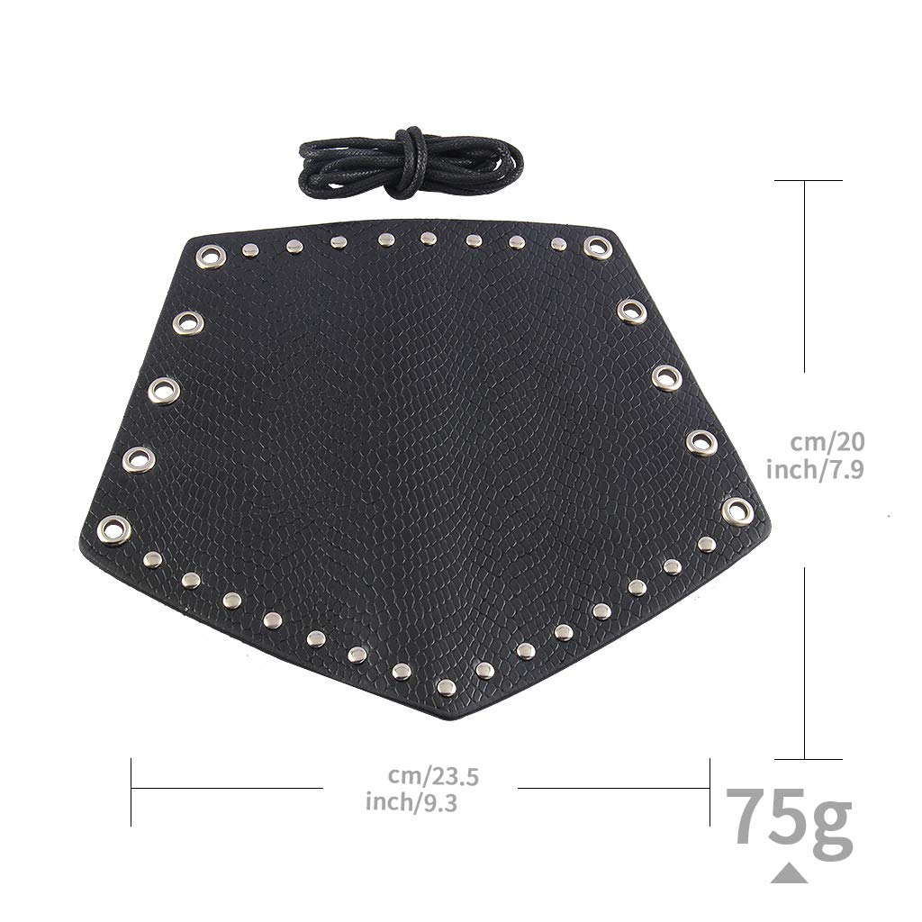 GelConnie Leather Gauntlet Wristband Armor Bracers