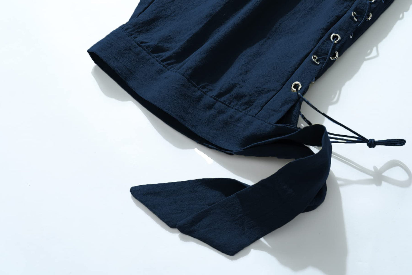 JIEFULL Men's Pirate Shorts- Renaissance Costume Trousers- Medieval Retro Pants -Viking Shorts X-Large Black