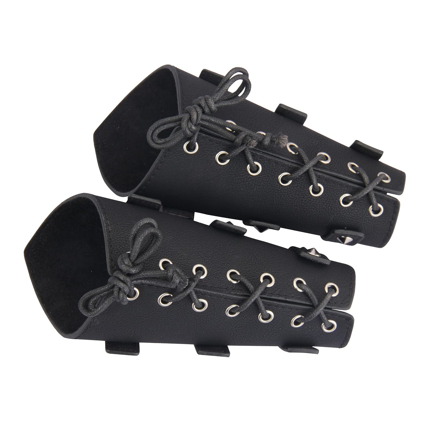 GelConnie Leather Gauntlet Wristband Armor Bracers