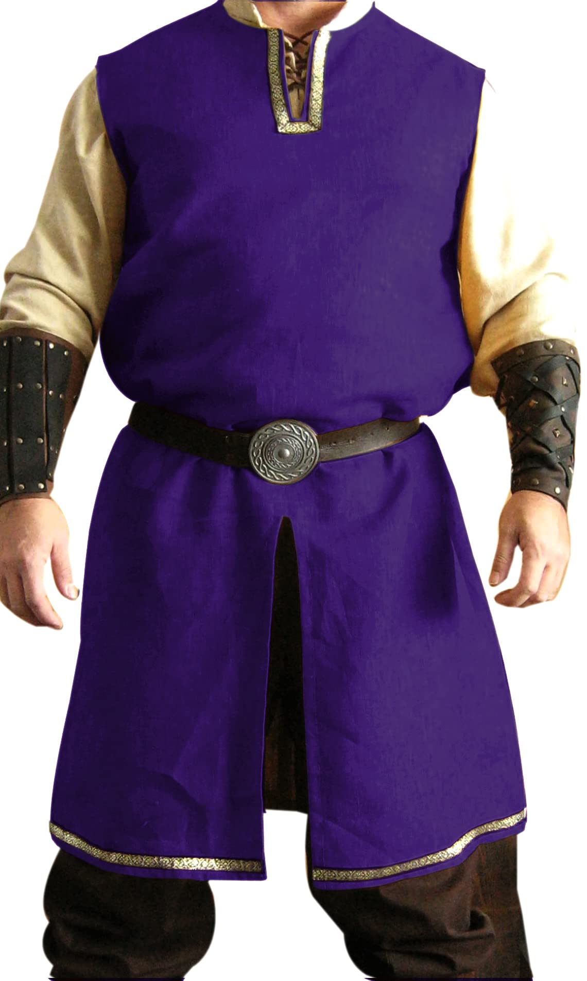Medieval Knight Viking Tunic Men's Costumes