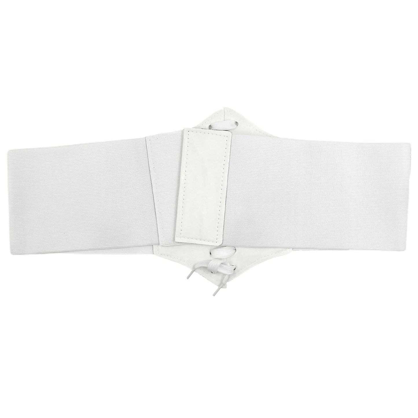 Womens Corset Belts Lace-up Tied Waspie Belt Retro Waist Cinch Belt