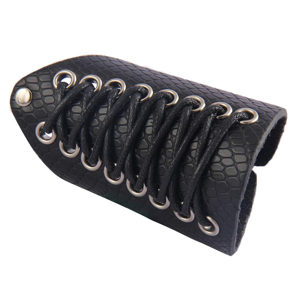 GelConnie Leather Gauntlet Wristband Armor Bracers