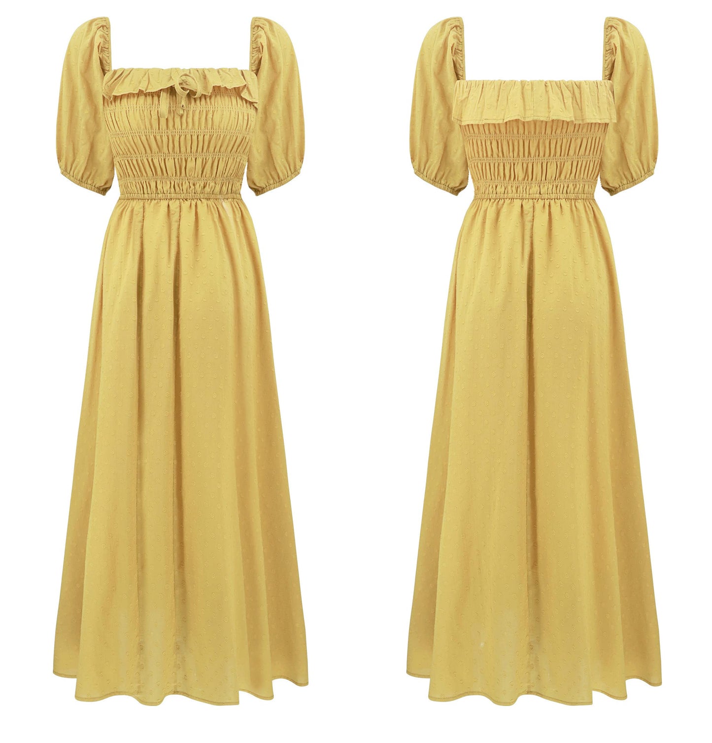 Half Sleeve Linen Dress