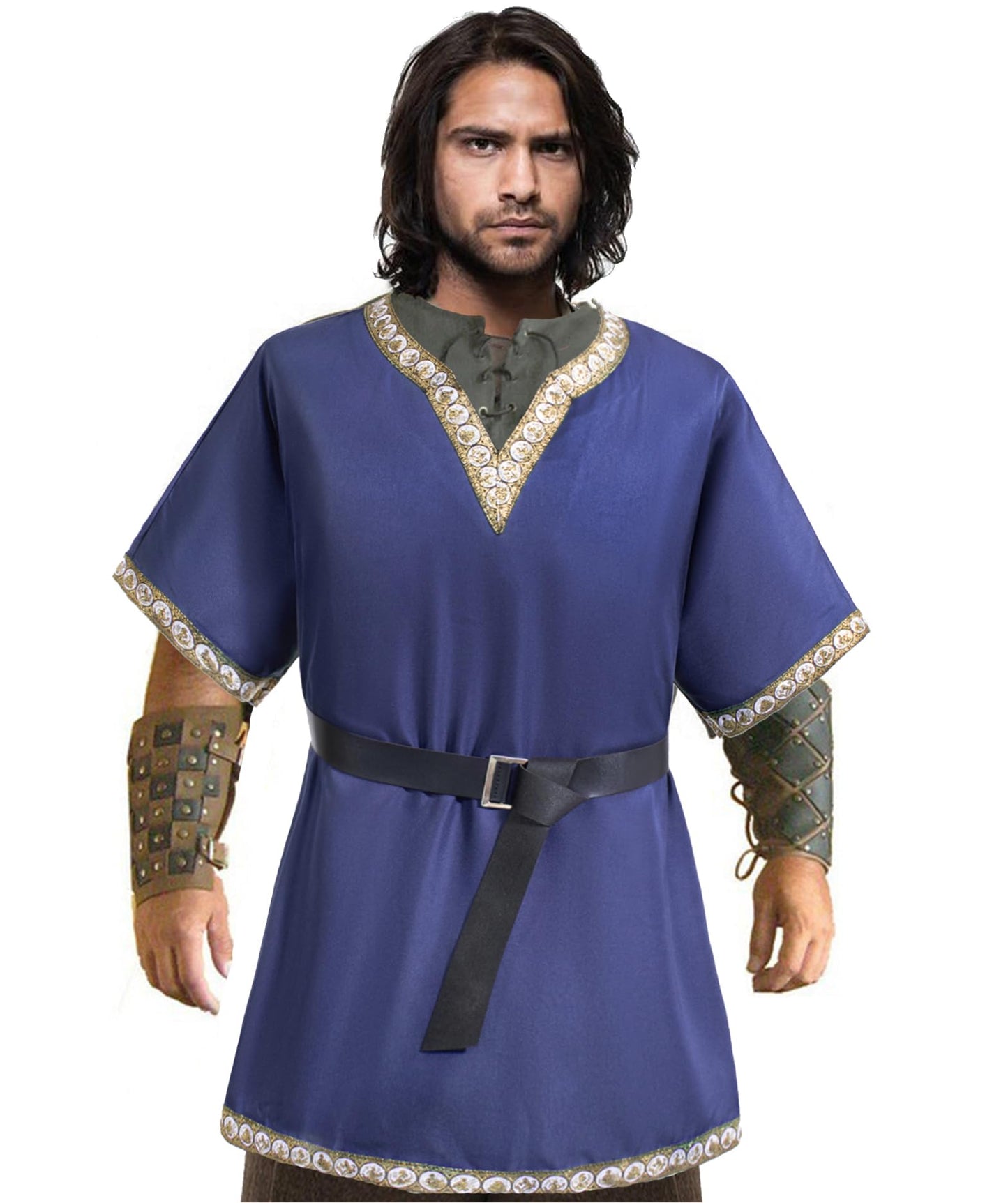 Mens Medieval Costume Viking Tunic