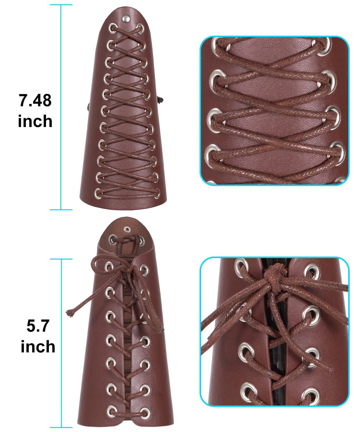 Medieval Knight Leather Belt Shawl