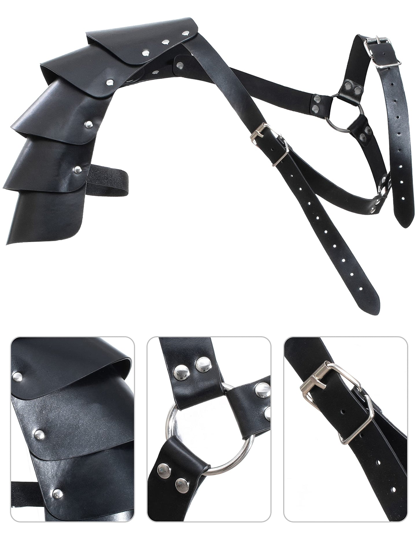 Medieval Knight Leather Belt Shawl