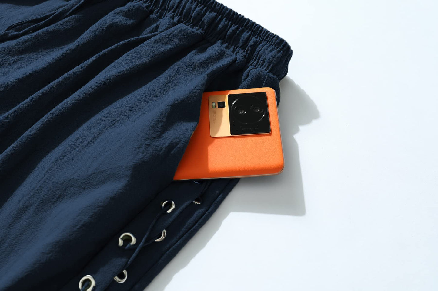 JIEFULL Men's Pirate Shorts- Renaissance Costume Trousers- Medieval Retro Pants -Viking Shorts X-Large Black