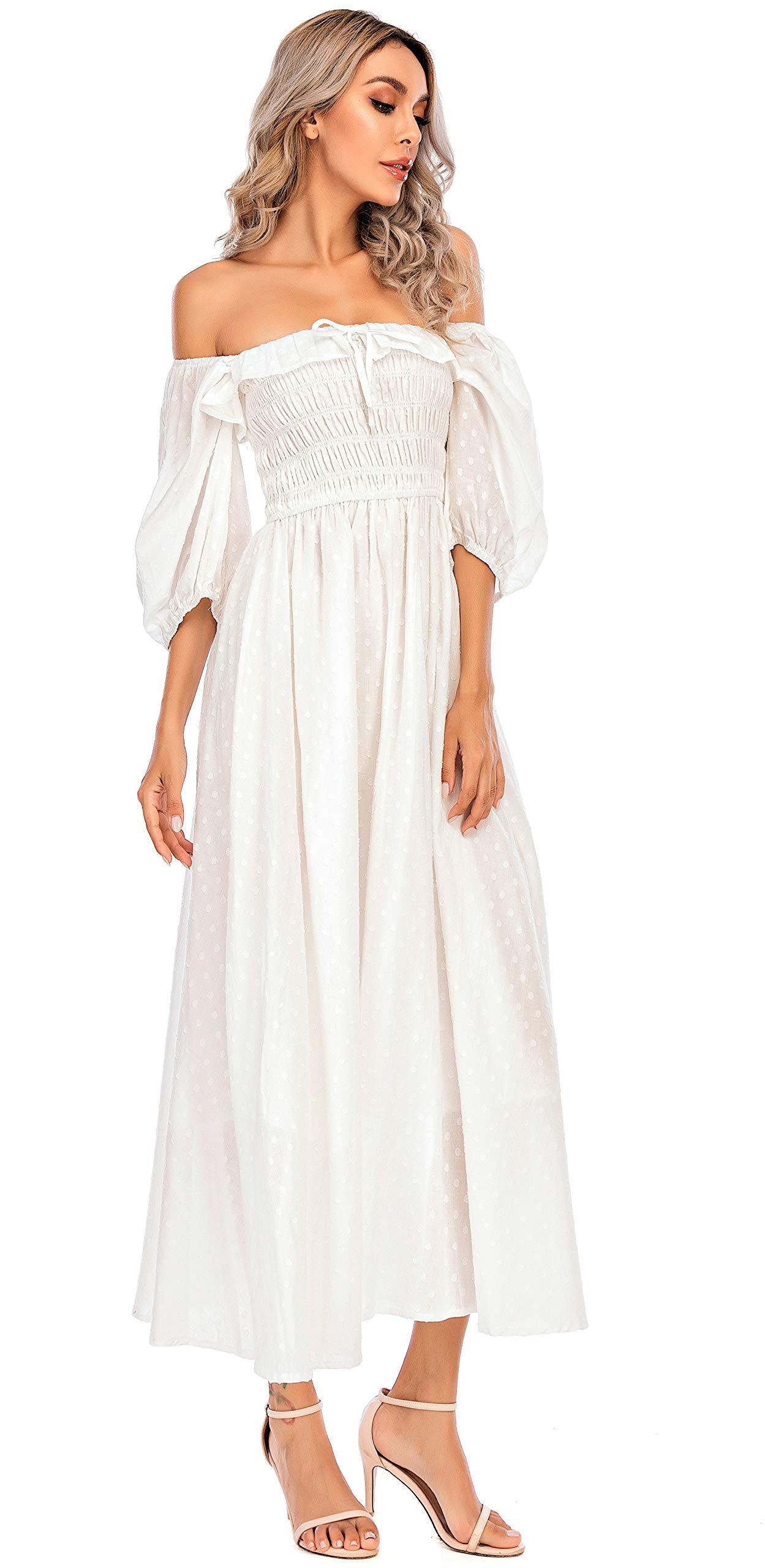 Half Sleeve Linen Dress