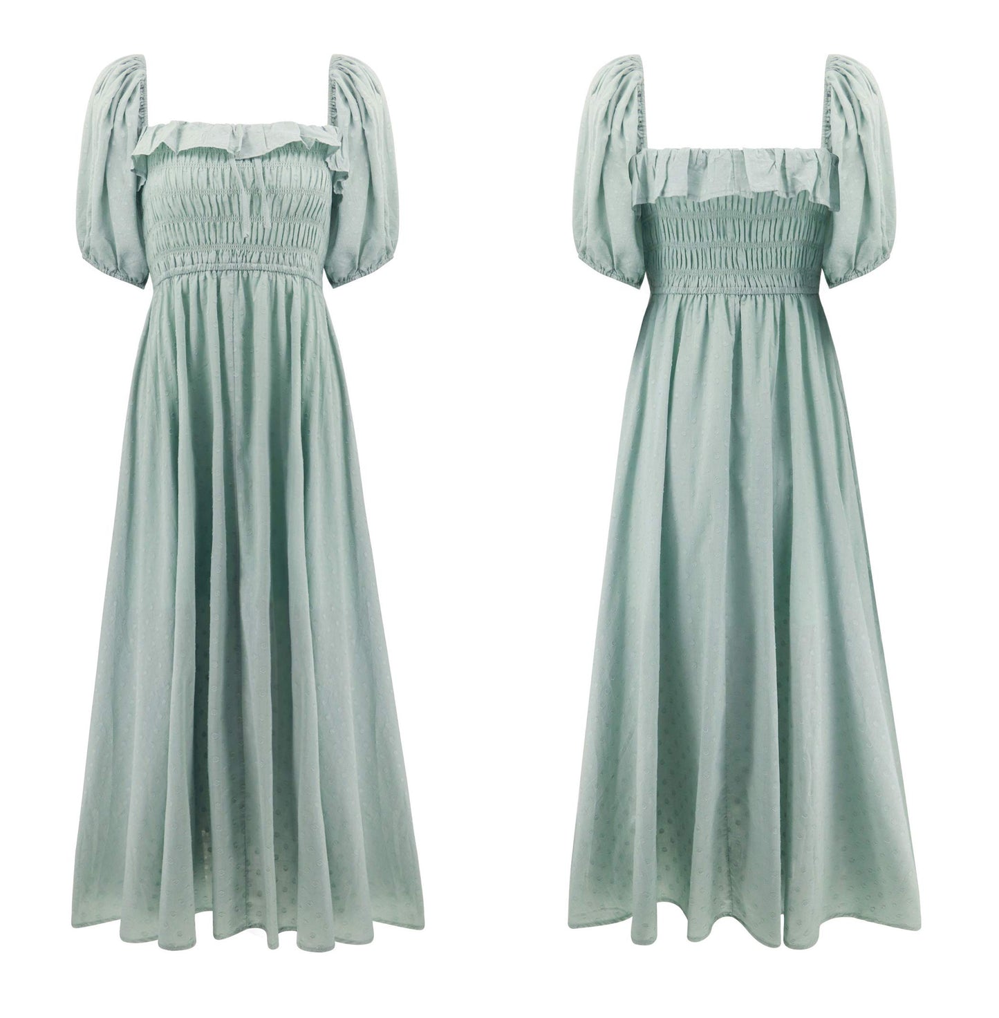 Half Sleeve Linen Dress