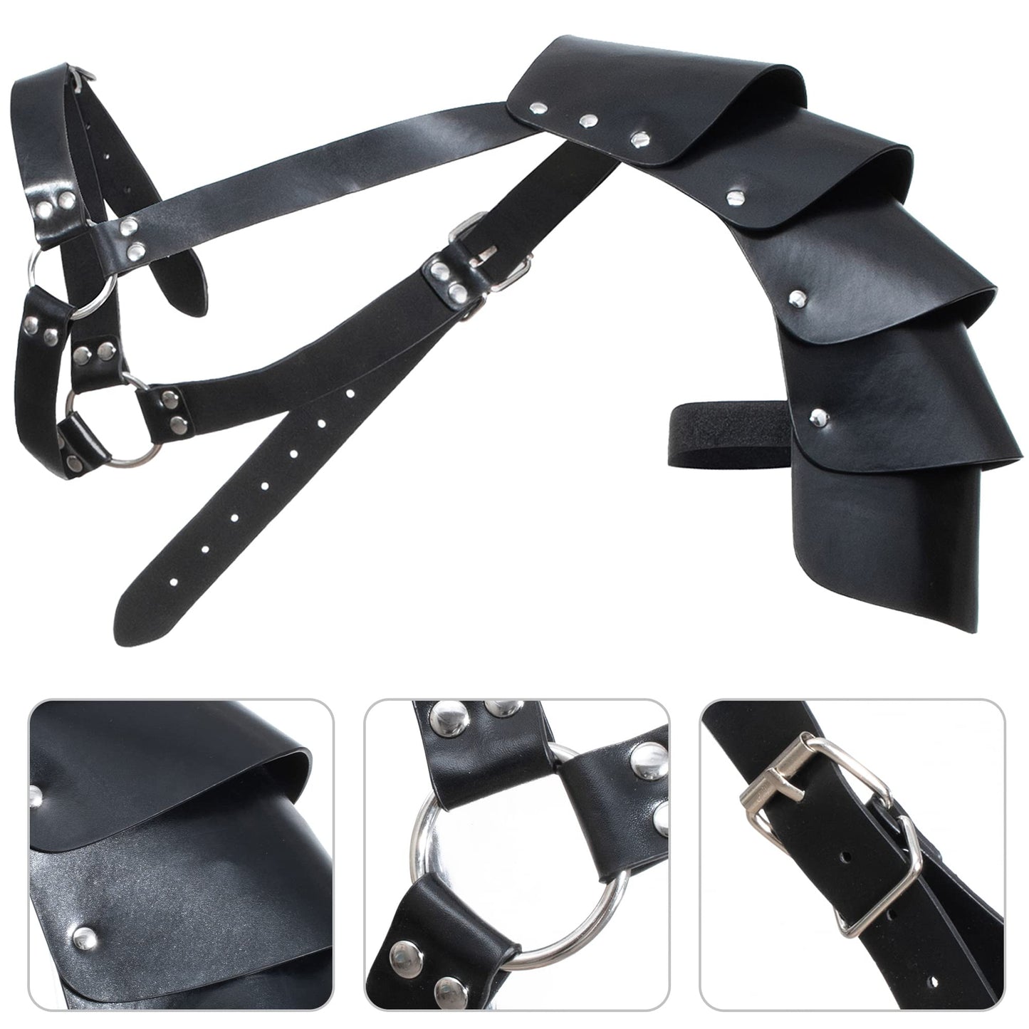 Medieval Knight Leather Belt Shawl