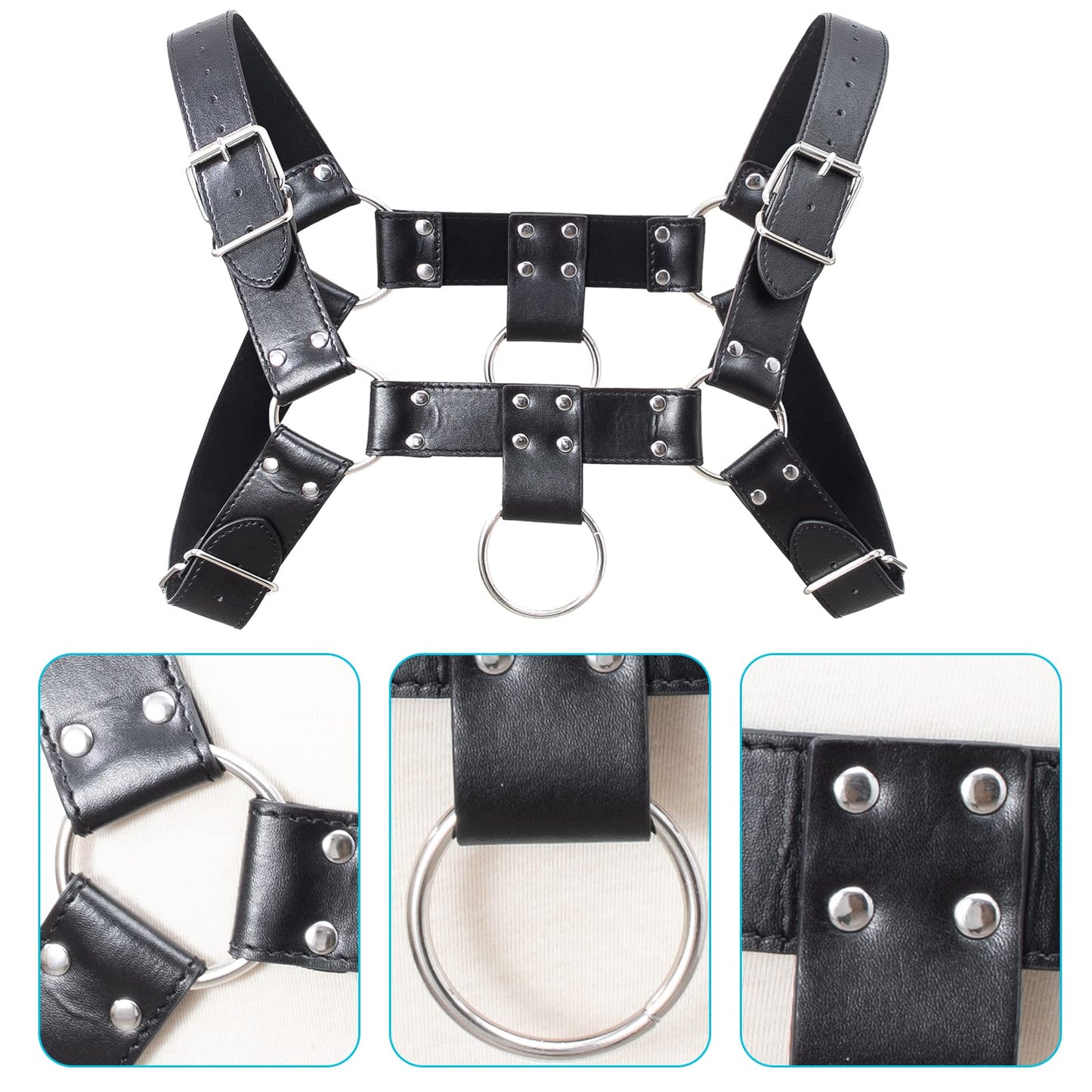 Medieval Knight Leather Belt Shawl