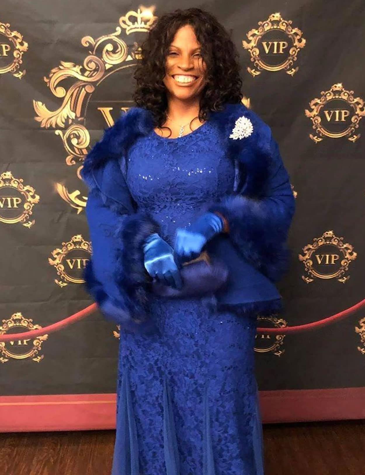 Faux Fur Shawl Wrap Stole Capelet Bridal Winter Wedding with Hook Hooded-black