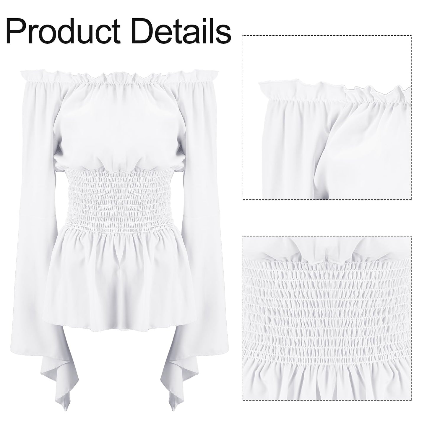 Halloween Renaissance cosplay Costume 5 Pcs