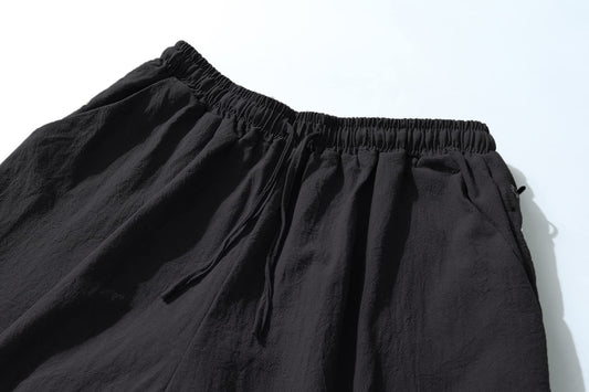 JIEFULL Men's Pirate Shorts- Renaissance Costume Trousers- Medieval Retro Pants -Viking Shorts X-Large Black