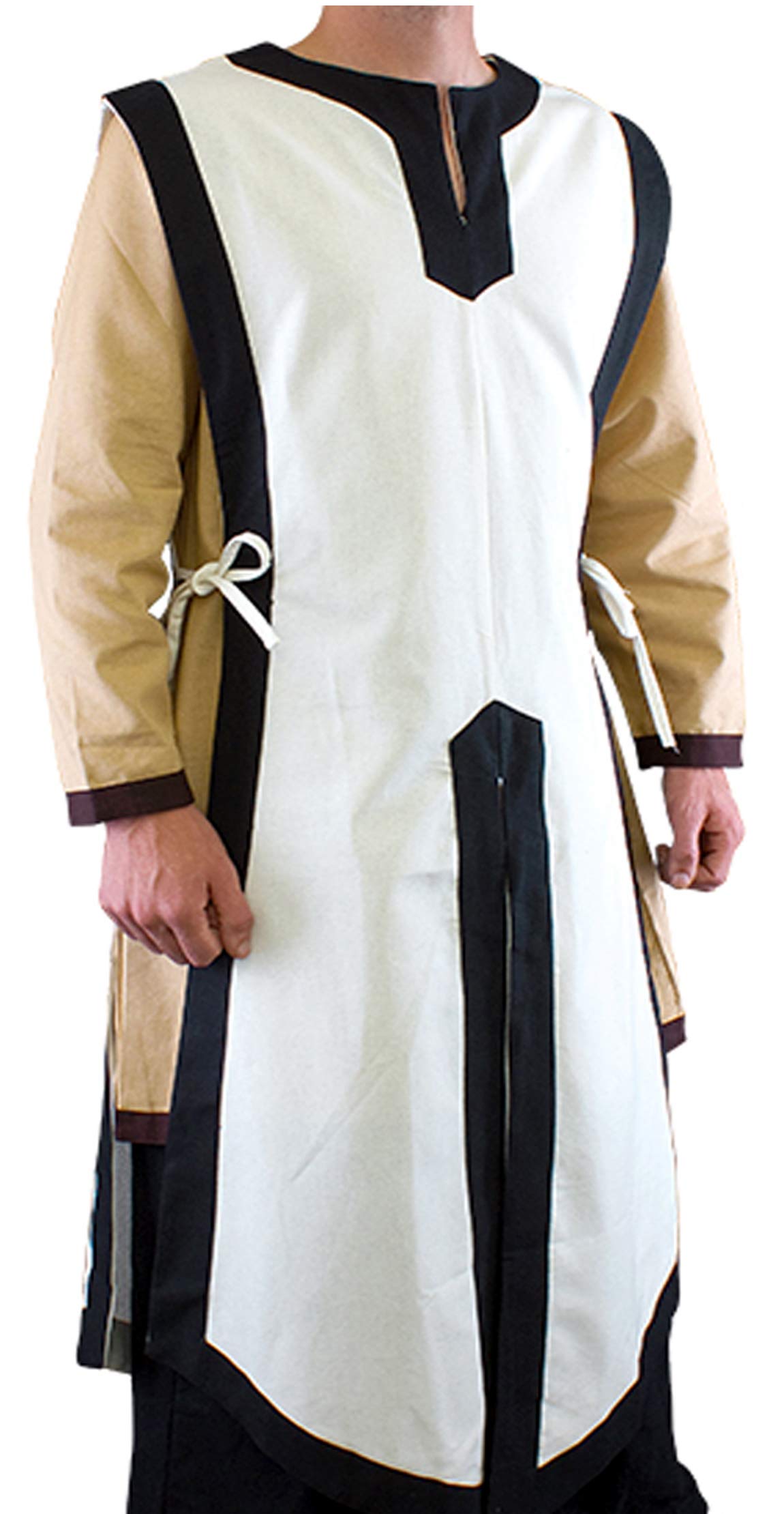 Arming Surcoat Simple Split-Front Viking Tunic