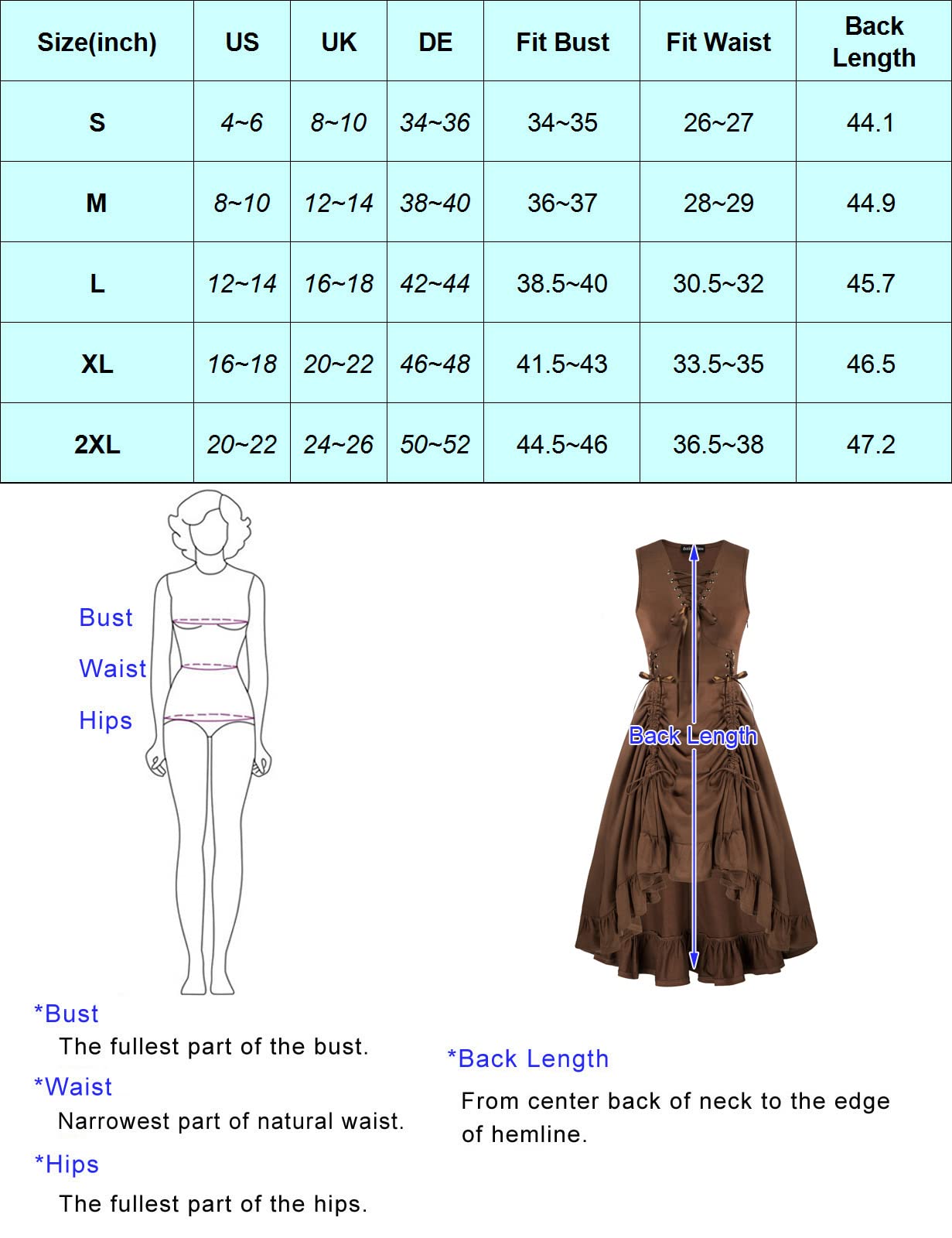 Scarlet Darkness Renaissance Faire Costume Women Lace Up