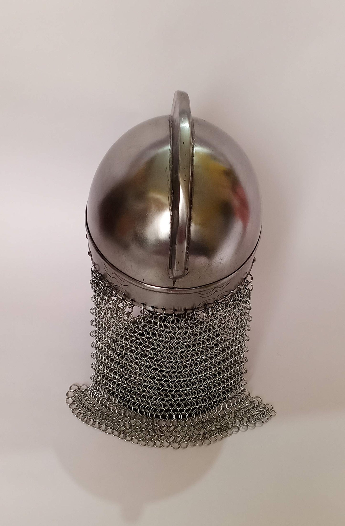 AnNafi® Handcrafted Viking Wolf Armor Helmet
