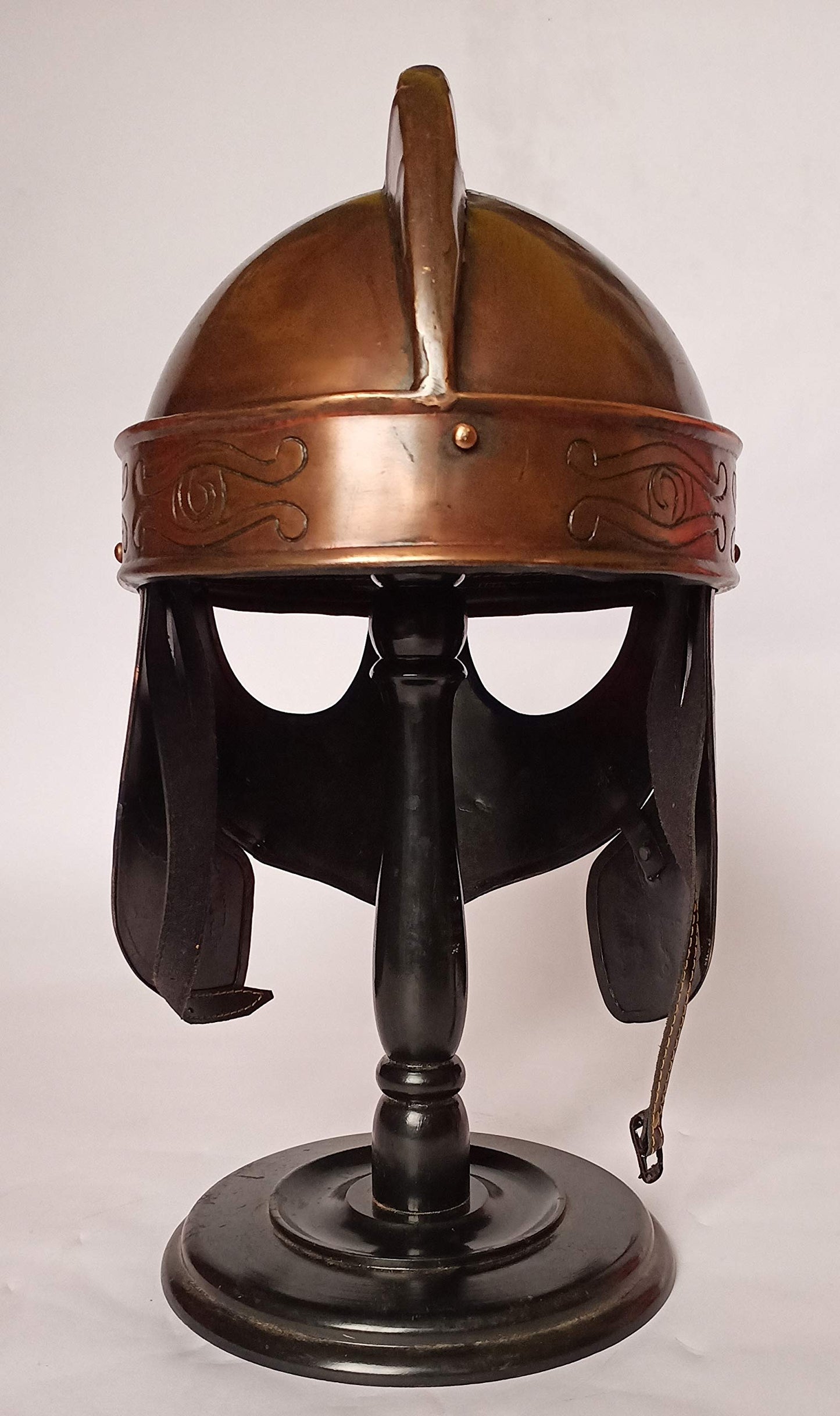 Handcrafted Viking Wolf Armor Helmet
