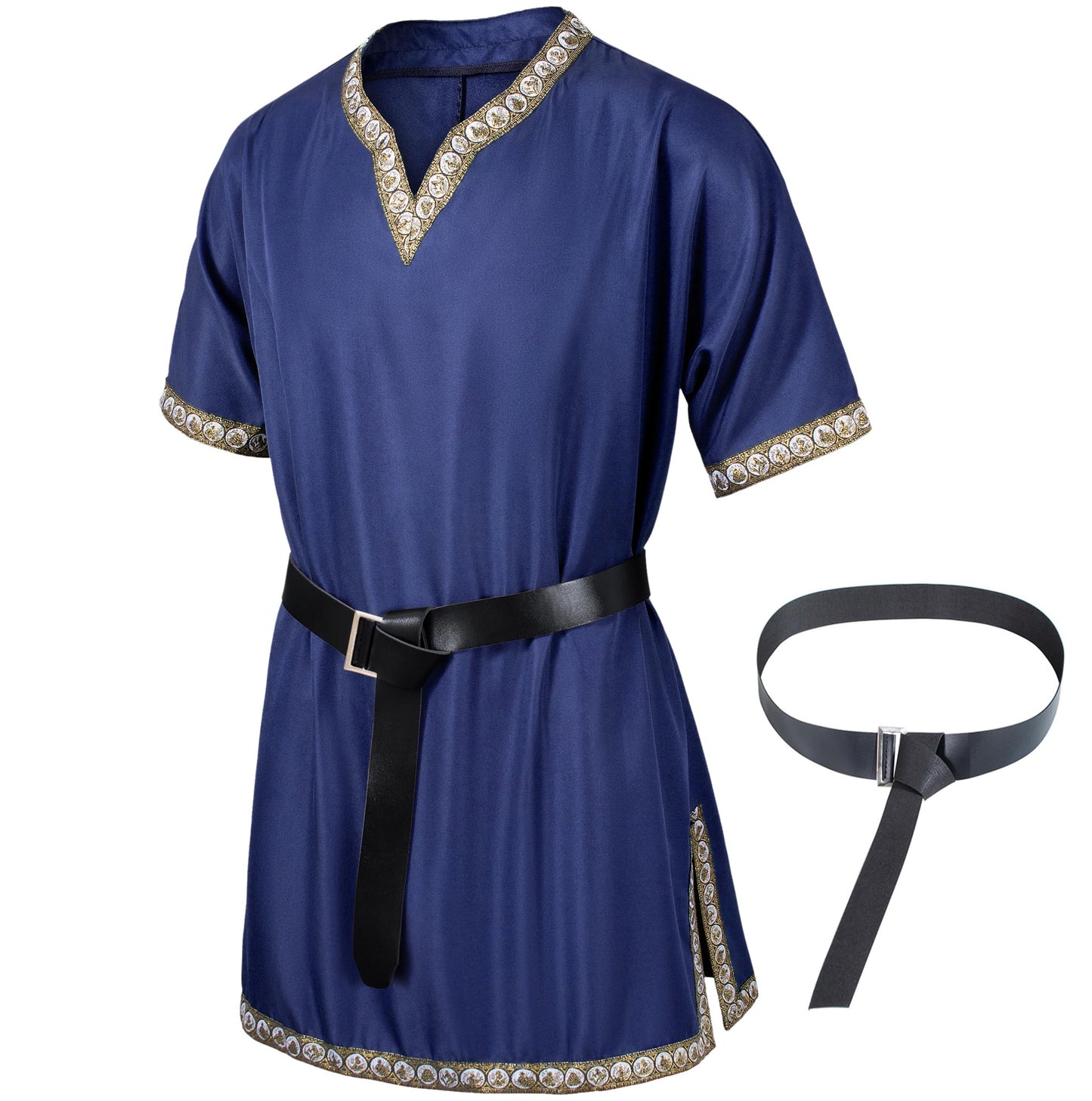 Mens Medieval Costume Viking Tunic