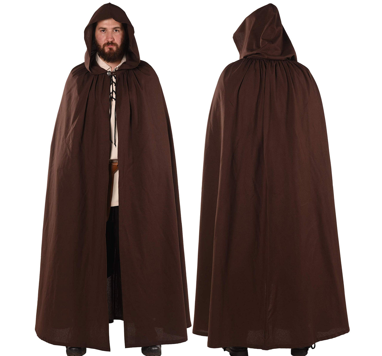 Norse Merchant Medieval Hooded Viking Cape
