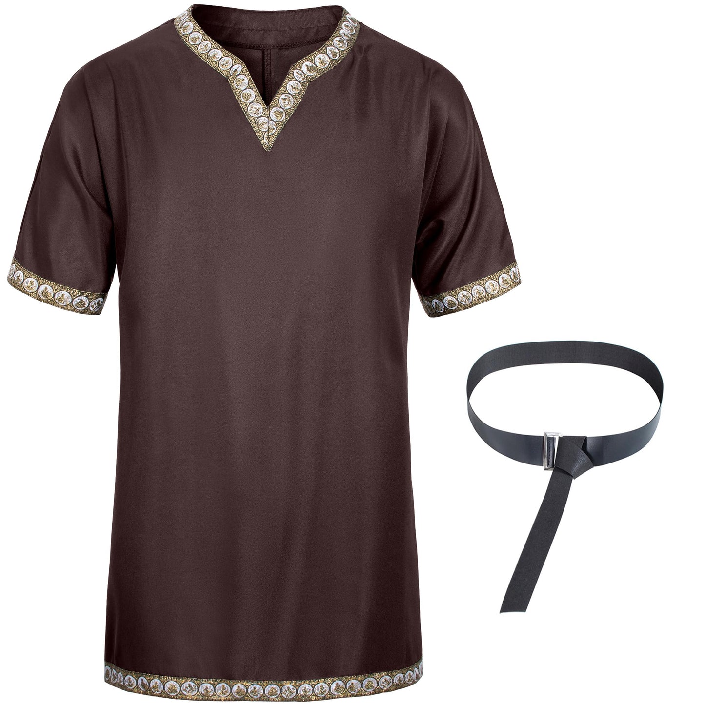 Mens Medieval Costume Viking Tunic