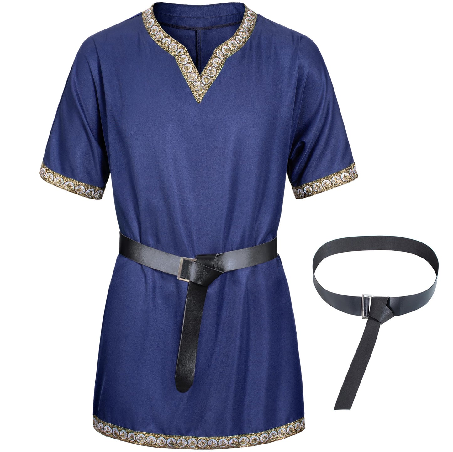 Mens Medieval Costume Viking Tunic