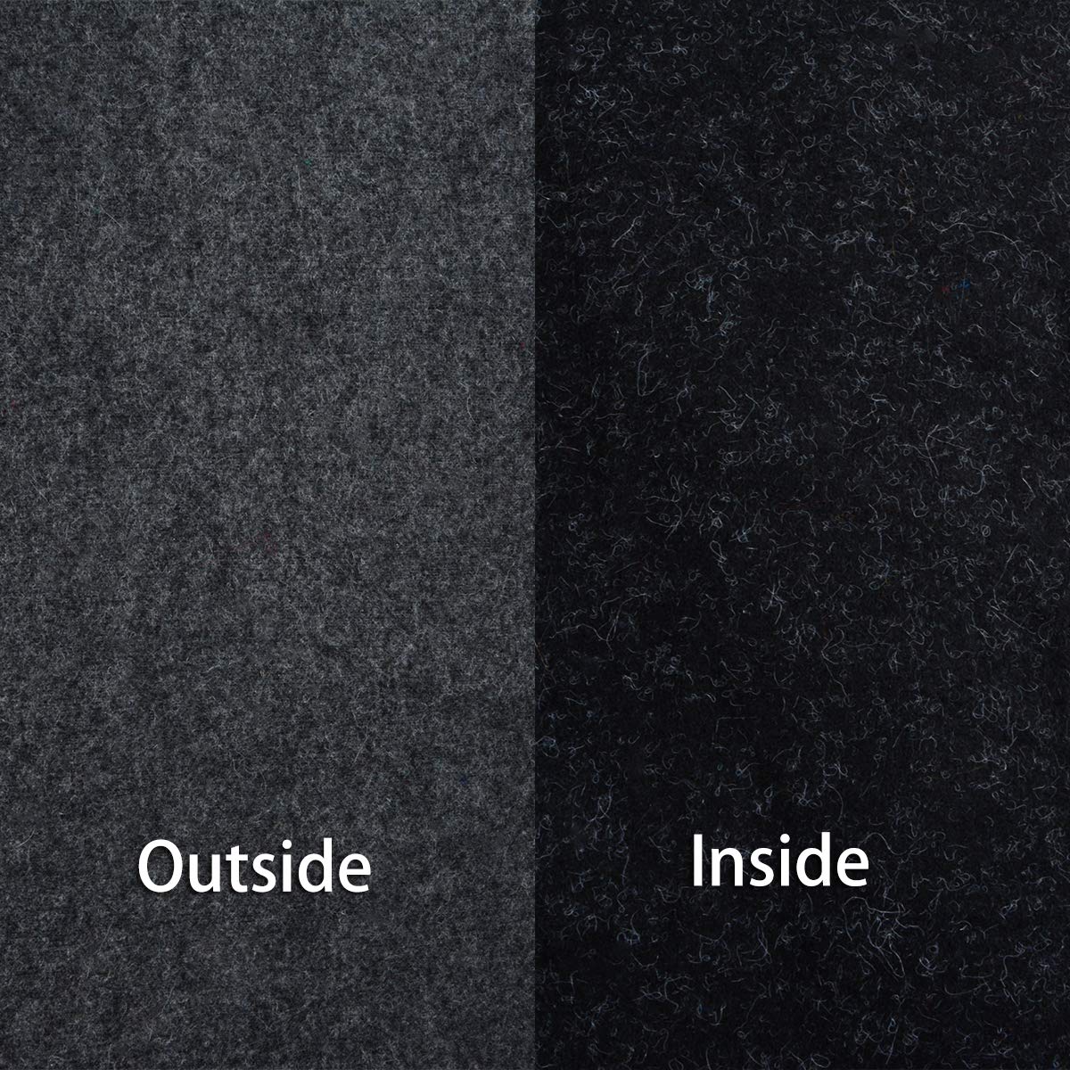 Fur-Lined Leather Closure Wool Half-Cloak with Hood