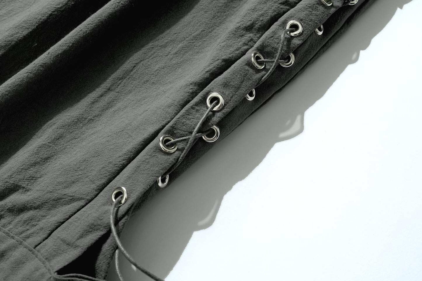 JIEFULL Men's Pirate Shorts- Renaissance Costume Trousers- Medieval Retro Pants -Viking Shorts X-Large Black