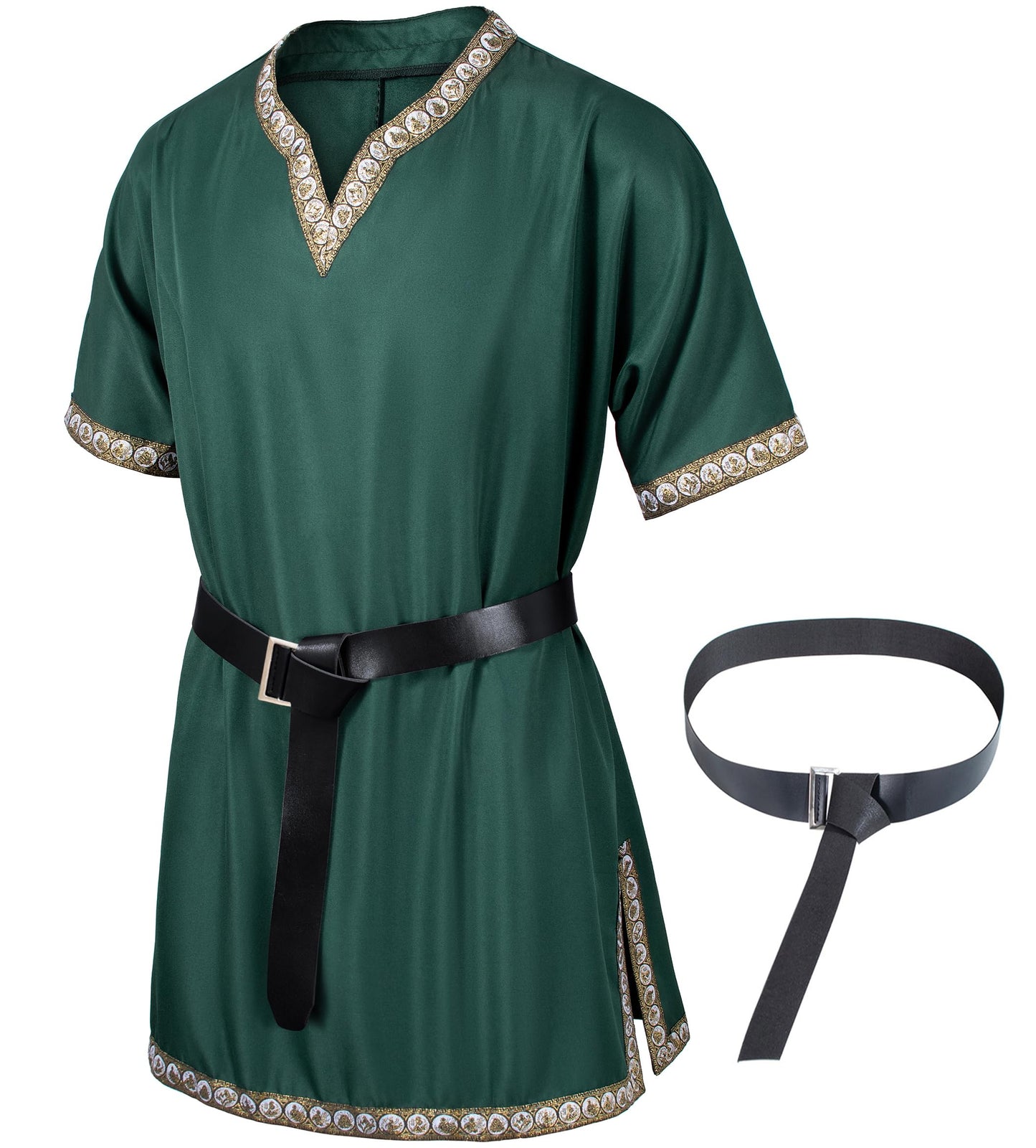 Mens Medieval Costume Viking Tunic