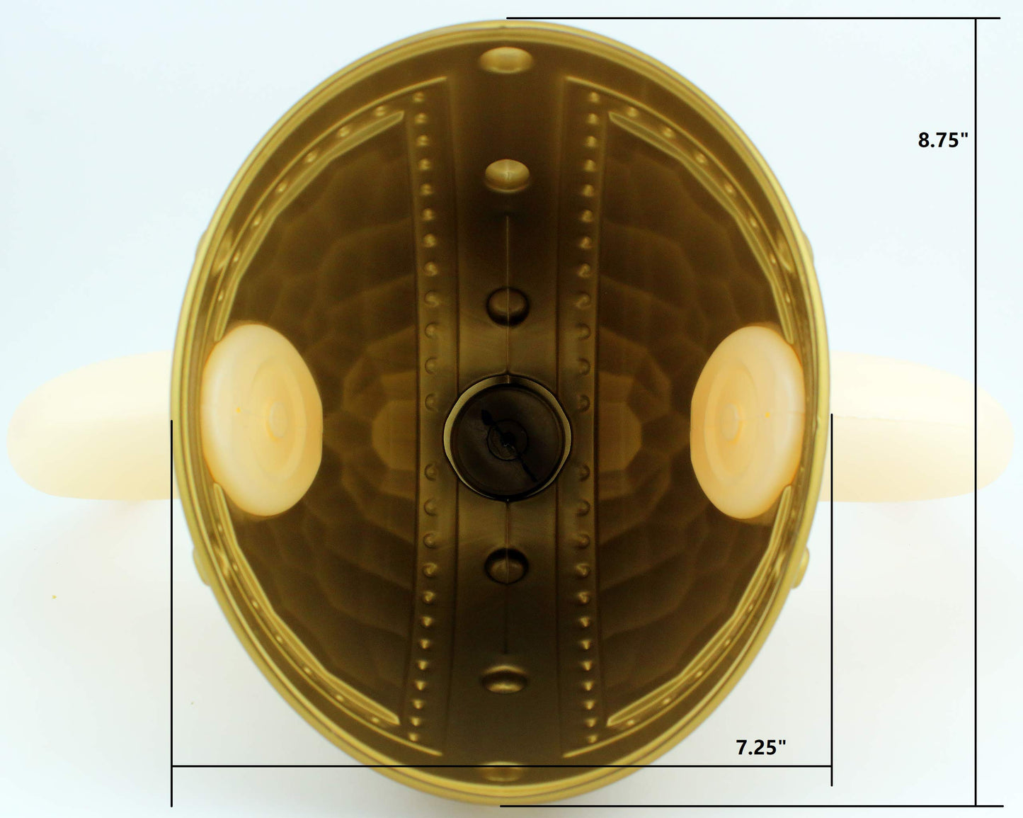 Medieval Viking Warrior Horns Plastic Hat Helmet