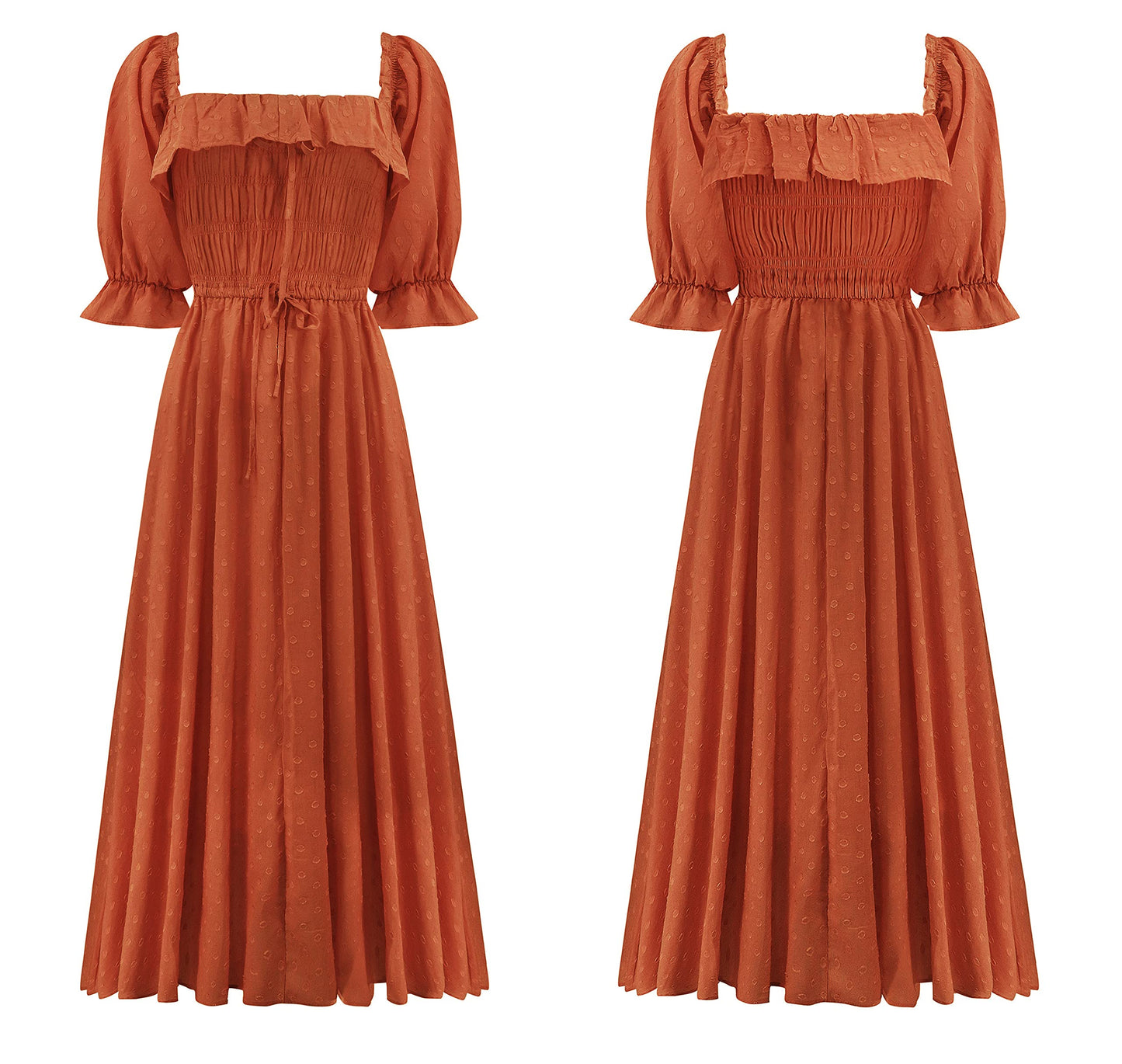 Half Sleeve Linen Dress